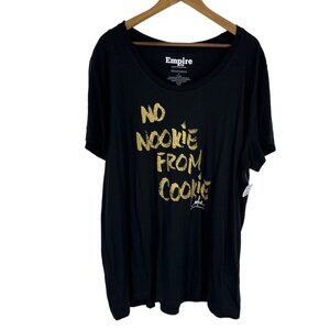 Empire Fox Torrid Collection "No Nookie From Cookie" Black T-Shirt Size 4X